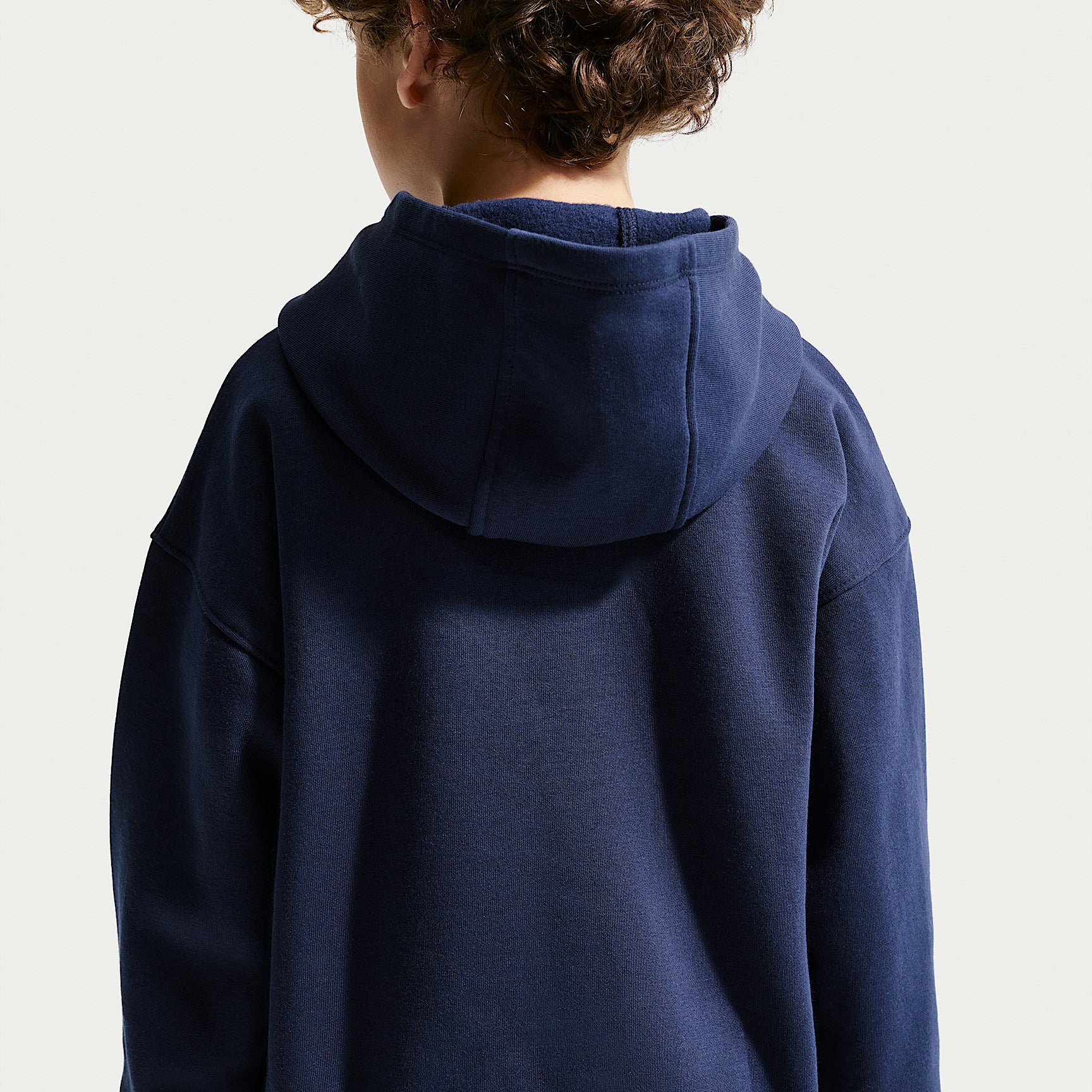 Tuta Club Fleece Oversize 2 Pezzi - Blu Navy