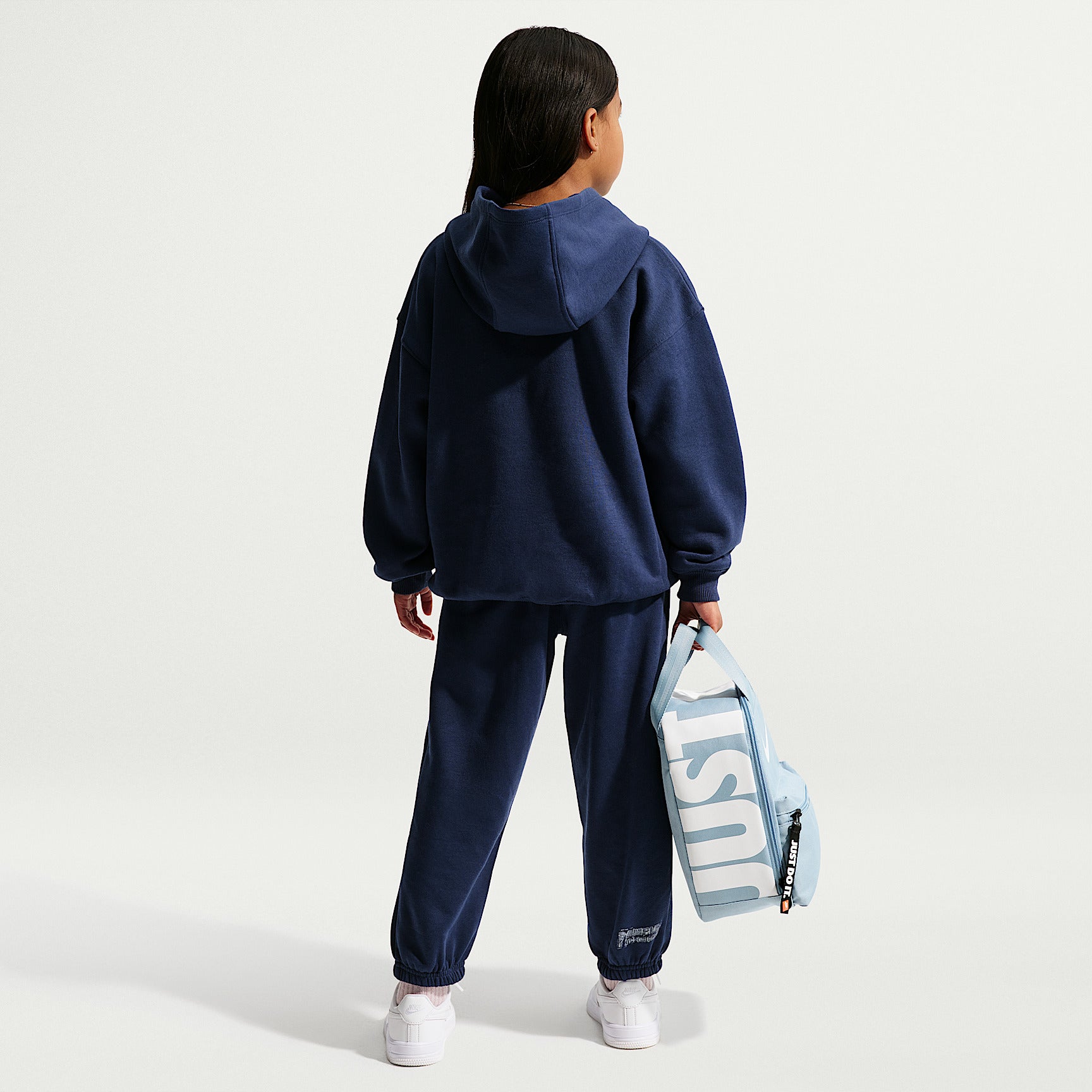 Tuta Club Fleece Oversize 2 Pezzi - Blu Navy