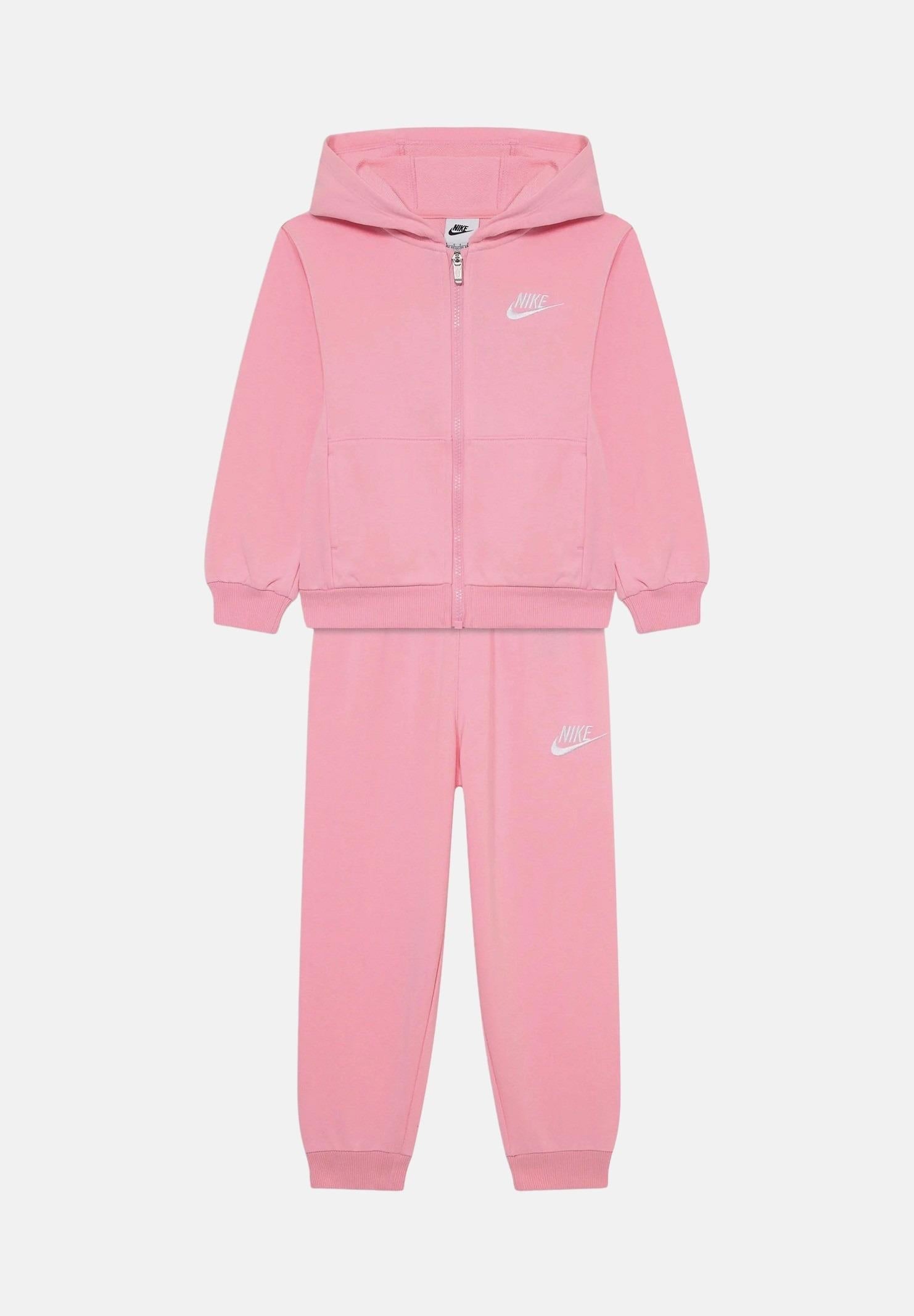 Nike Tuta Club Neonato Rosa
