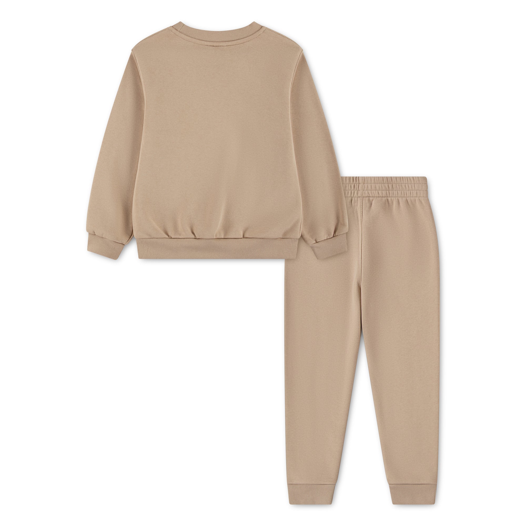 Tuta Completo 2 Pezzi Girocollo - Beige