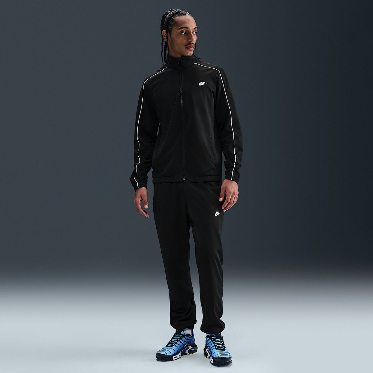 Tuta Sportswear Club in Maglia - Nero