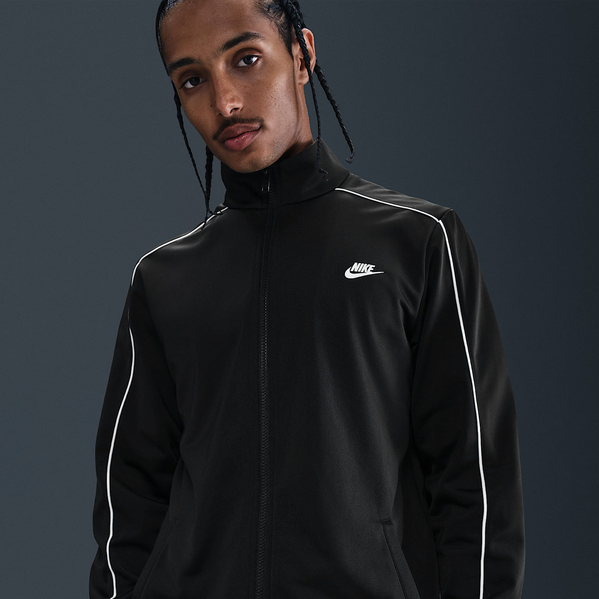 Tuta Sportswear Club in Maglia - Nero