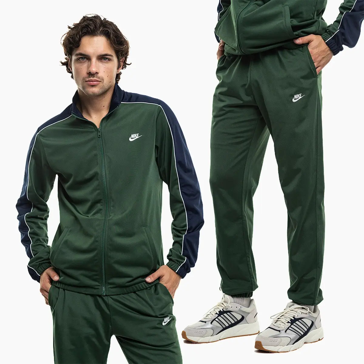 Tuta Sportswear Club in Maglia - Verde