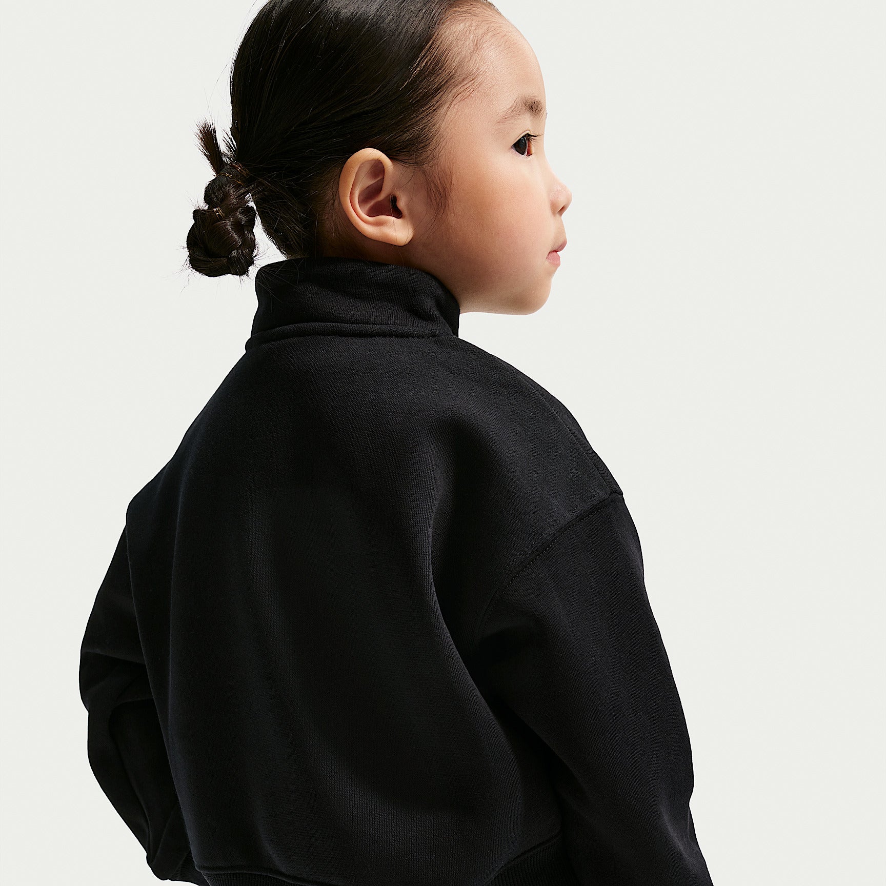 Tuta Sportswear Studio Fleece Mezza Zip - Nero