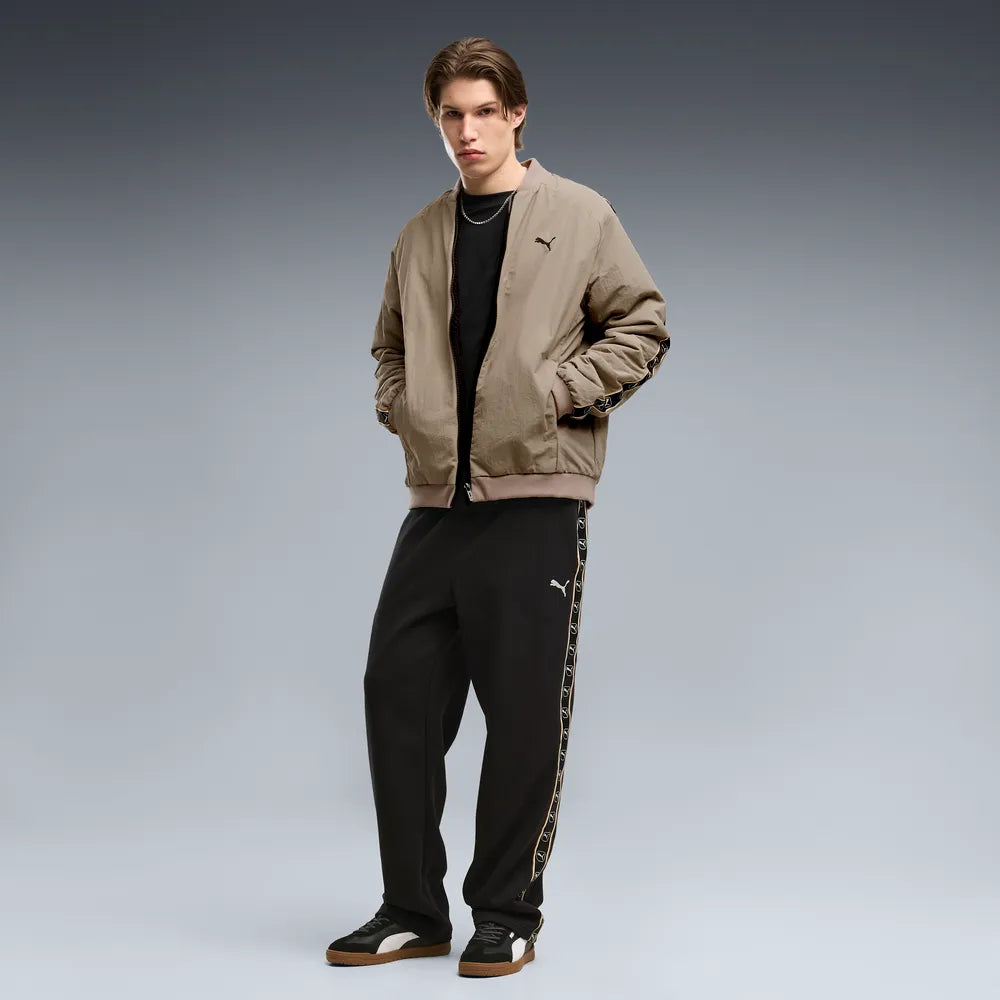 Pantaloni Essentials Elevated Tape dal taglio morbido da uomo - Nero