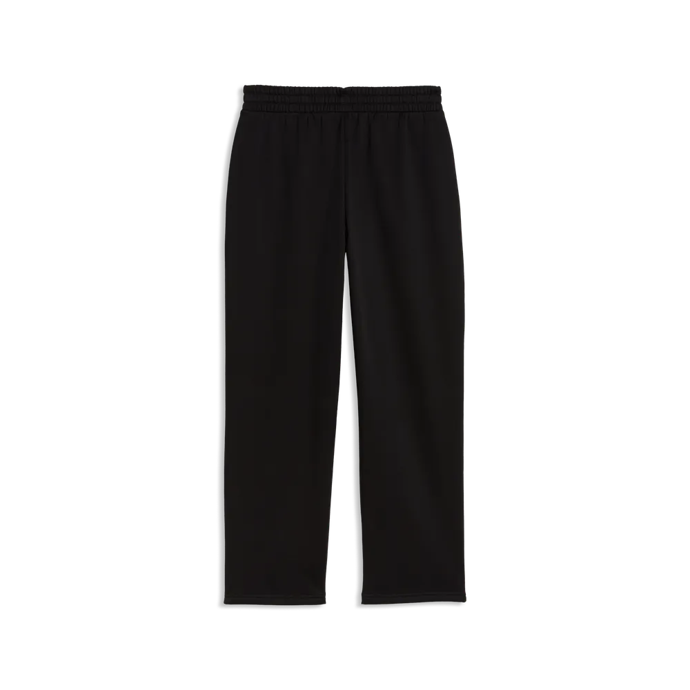 Pantaloni Essentials Sequins in morbido pile da donna - Nero