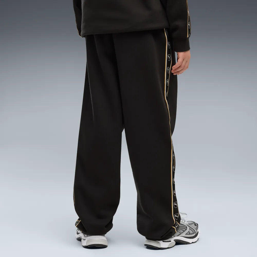 Pantaloni Essentials Elevated Tape Relaxed Sweatpants Fleece Boys - Nero