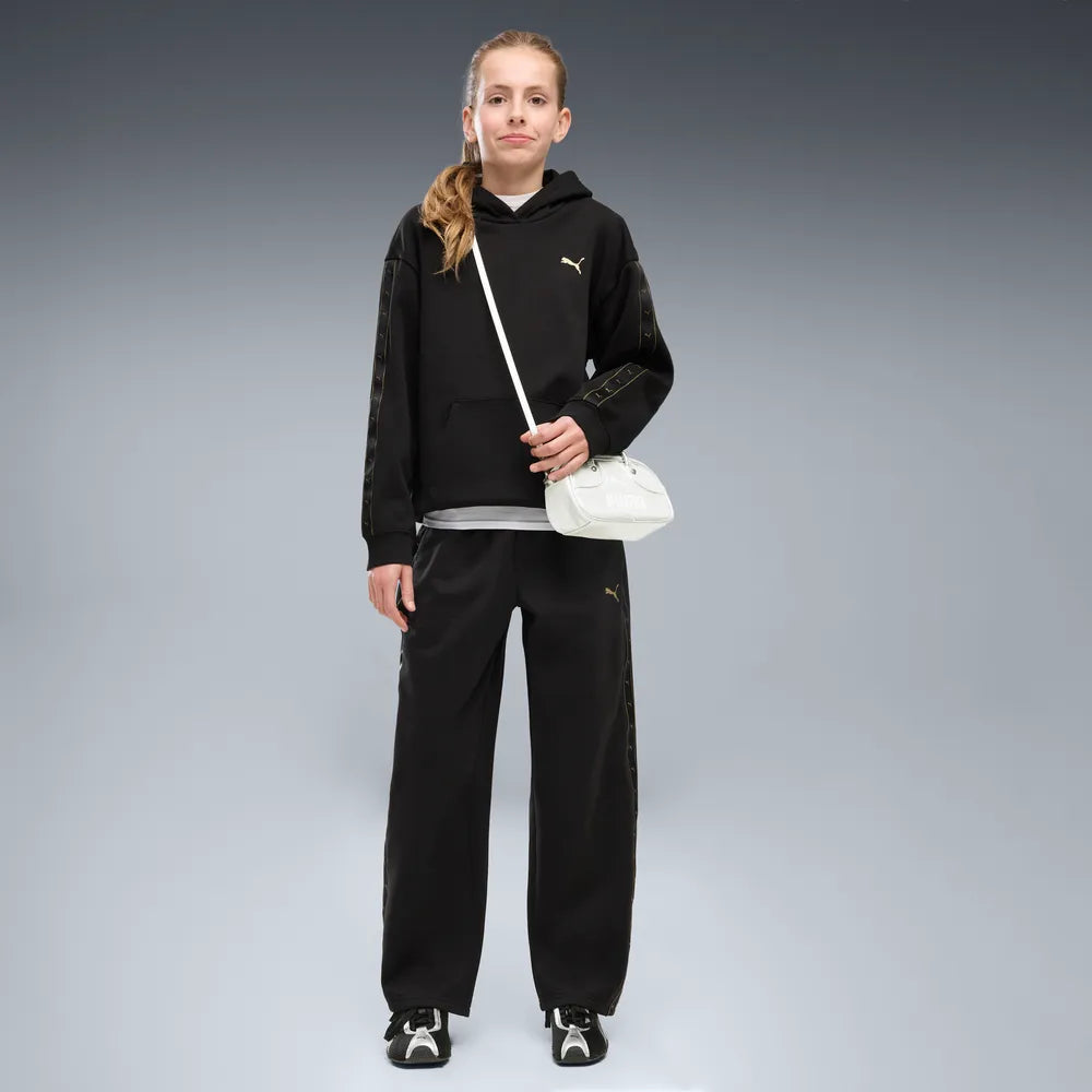 Pantaloni della tuta Essentials Tape dal taglio morbido per ragazzi - Nero