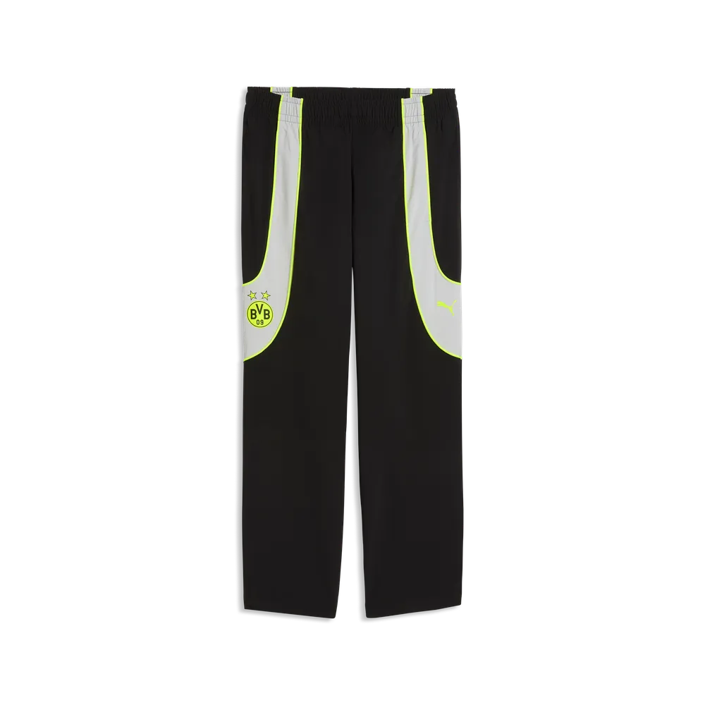 Pantaloni sportivi Borussia Dortmund PUMATECH-X dal taglio rilassato da uomo - Nero