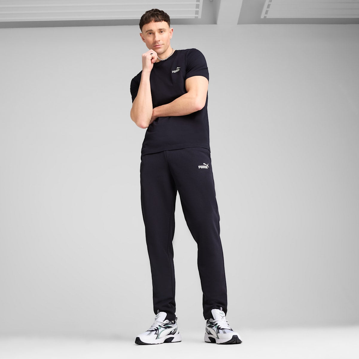 Puma ESS No. 1 Logo Sweatpants TR Op - New Navy