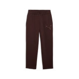 Pantaloni Essentials Sequins in morbido pile da donna - Marrone Cioccolato