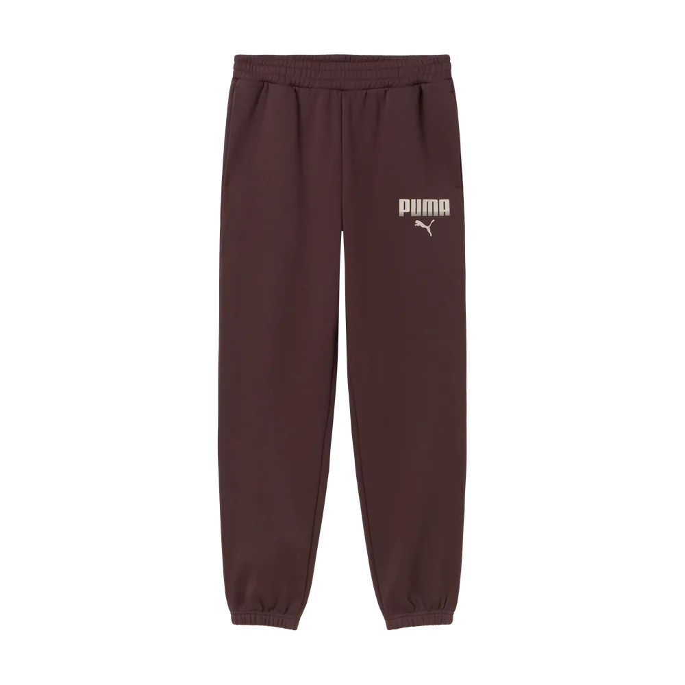 Pantaloni Essentials Graphic Pants Fleece - Marrone Cioccolato