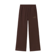 Pantaloni Essentials Elevated High-Waist Straight Leg Pant - Marrone Cioccolato
