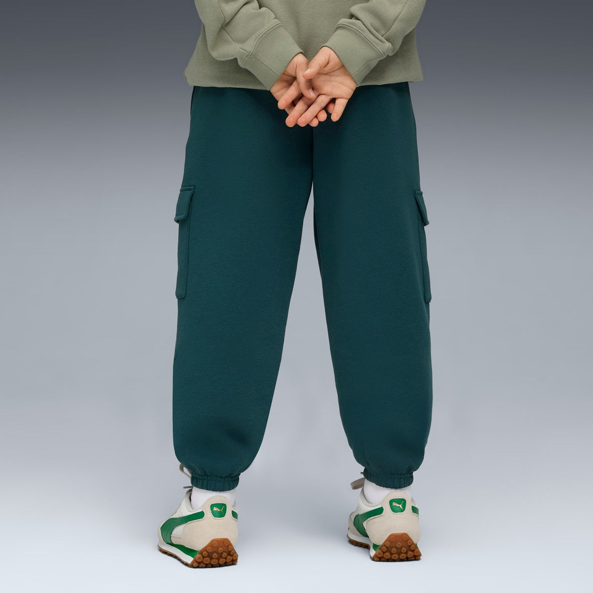 Tuta stile cargo MID90s per ragazzi - Verde