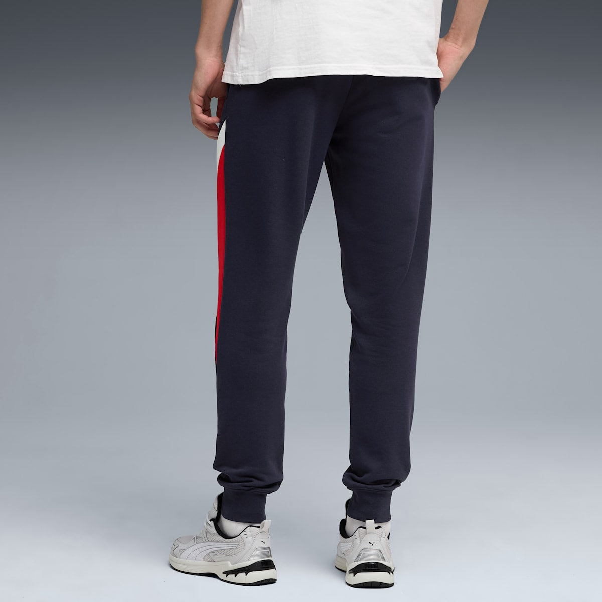 Puma ESS Block Sweatpants TR Cl - New Navy / Rosso