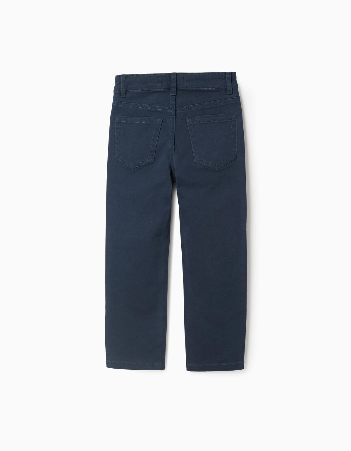 Zippy Pantaloni in Twill Slim Bambino - Blu Notte