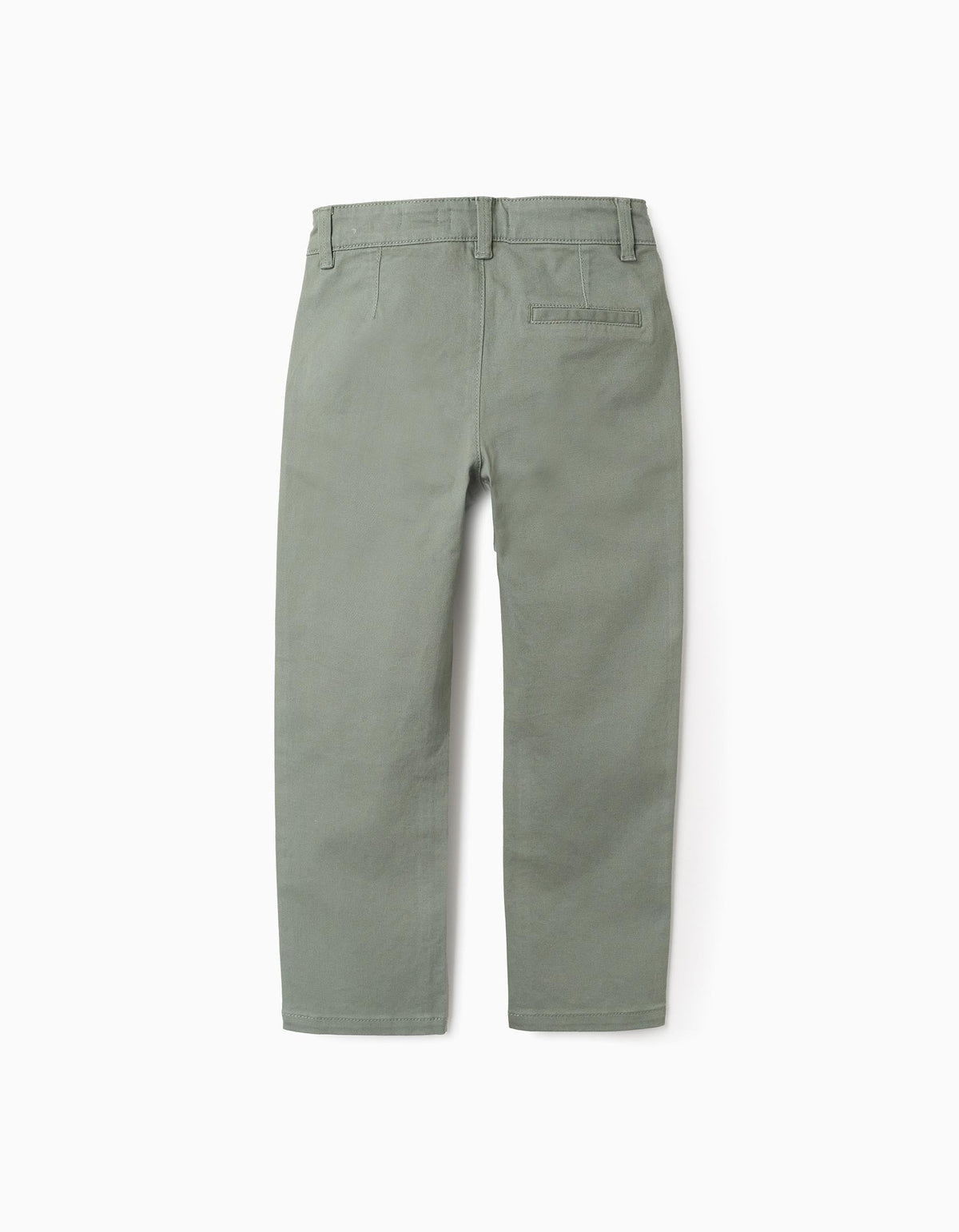 Zippy Pantaloni Chino in Twill Bambino - Verde