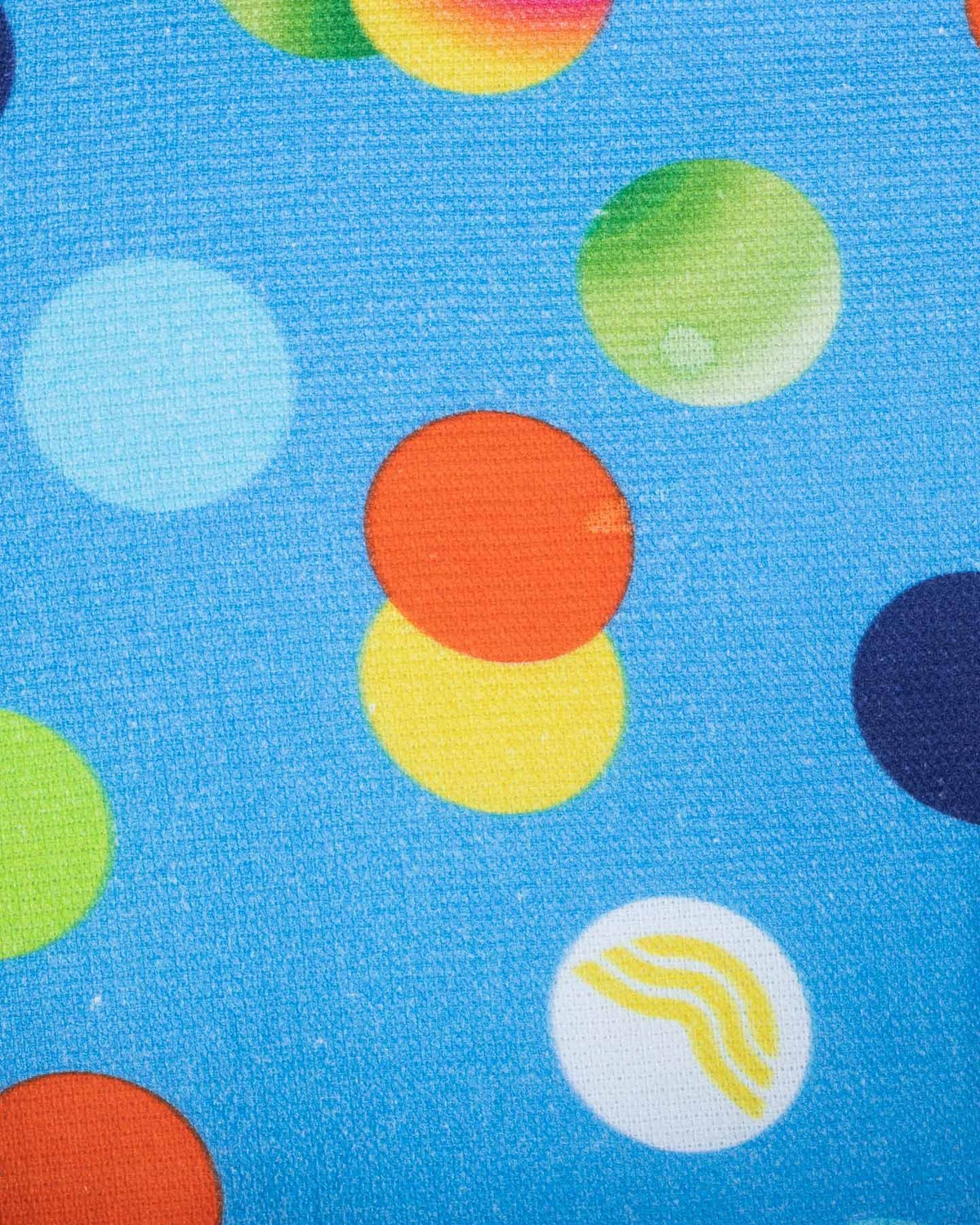 Aquarapid Poncho Dots - Azzurro