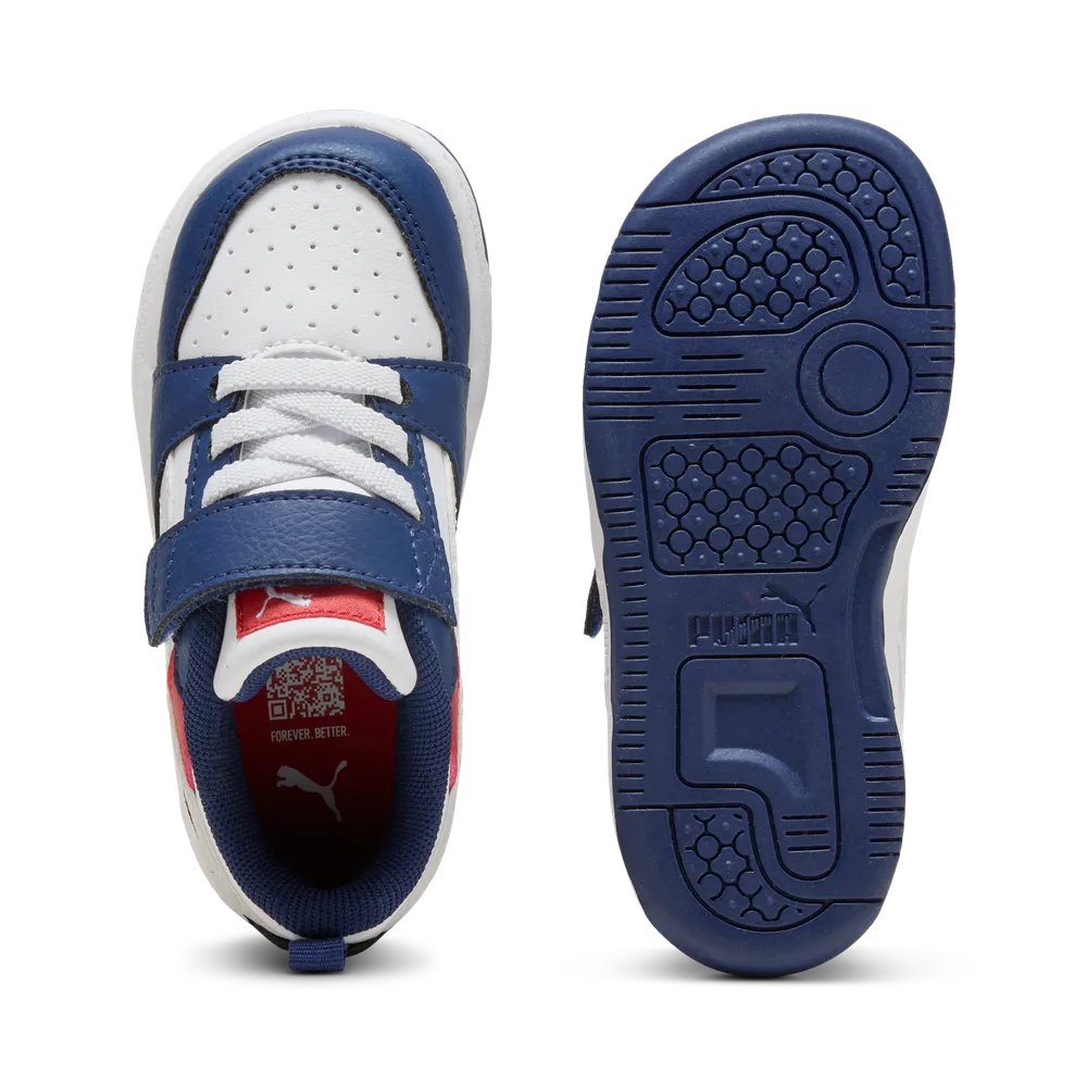 Rebound V6 Lo AC+ Inf - Blue Jewel / Feather Gray / Bianco