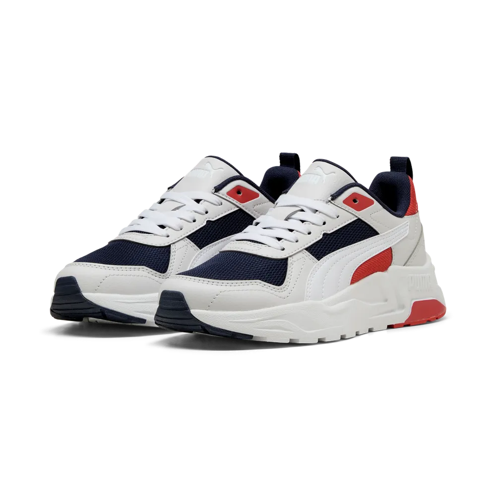 Trinity 2 LT Jr - Blu / Bianco / Feather Gray / Red Fire