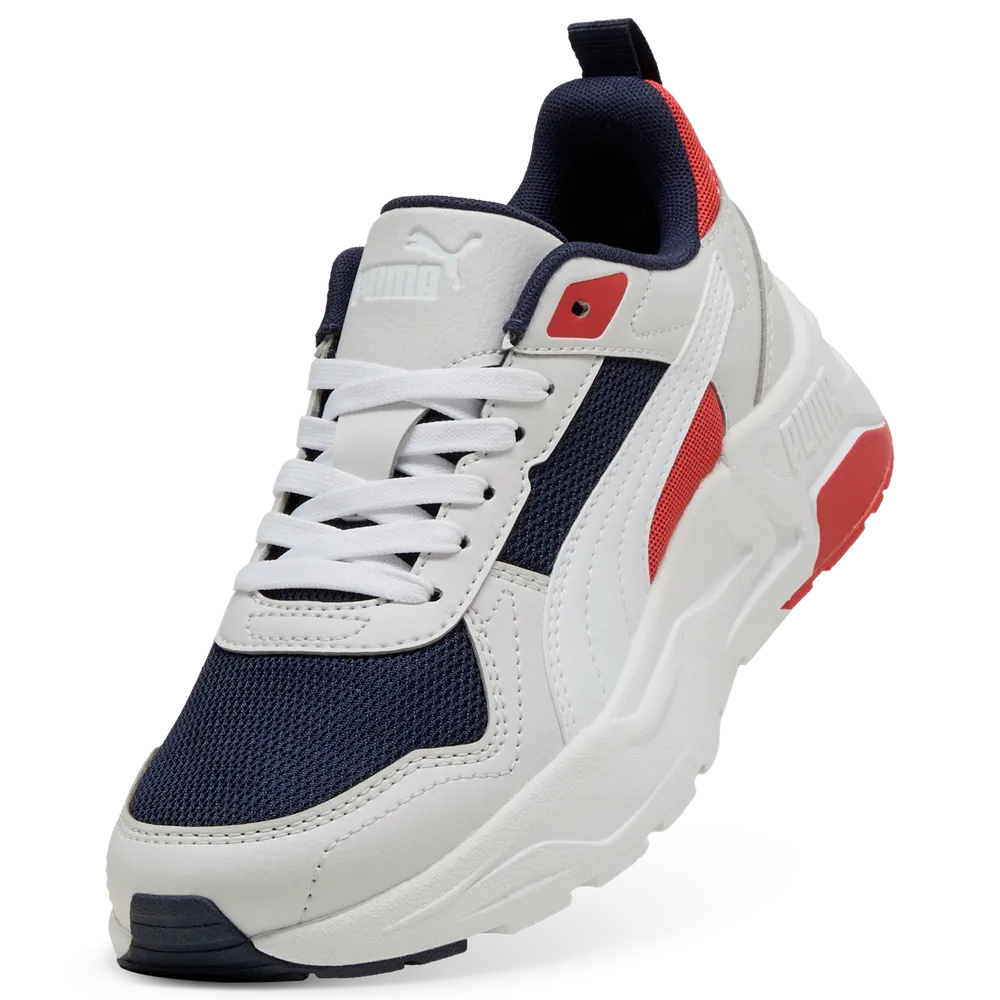 Trinity 2 LT Jr - Blu / Bianco / Feather Gray / Red Fire