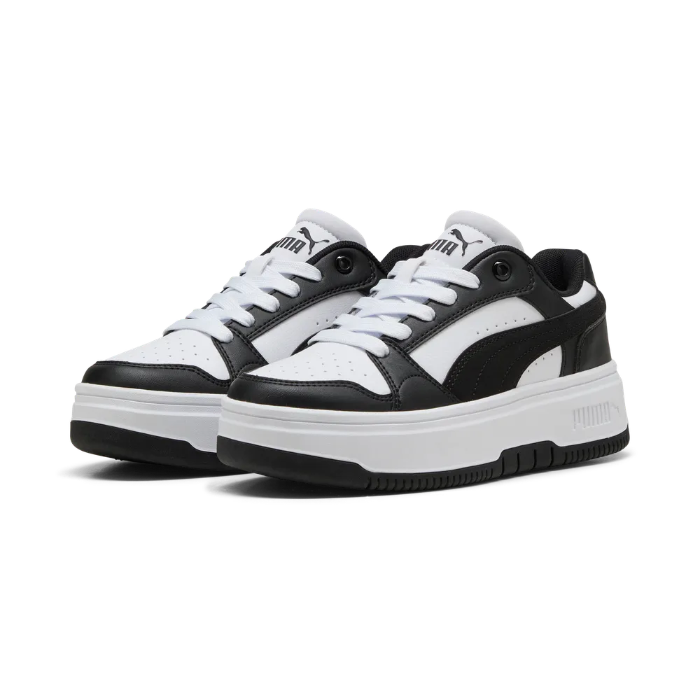 Rebound Femme Jr - Bianco / Nero
