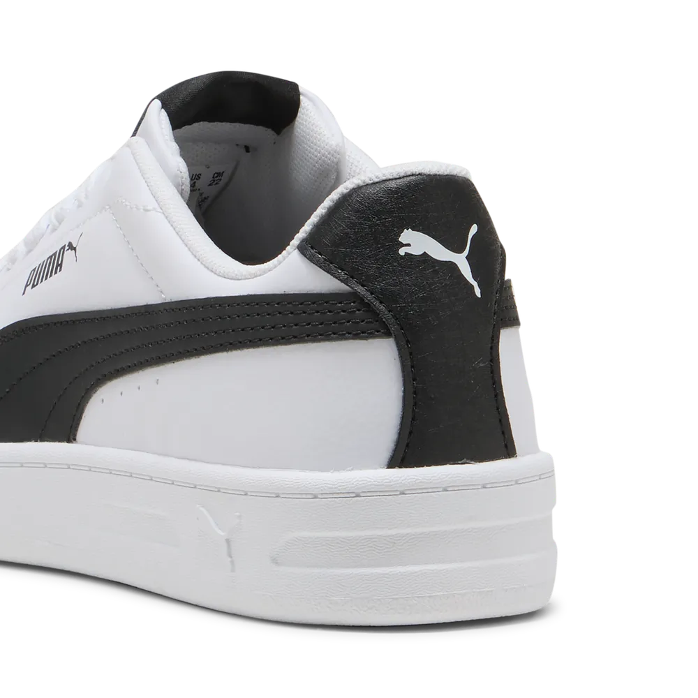Court Classic Clean Jr - Bianco / Nero