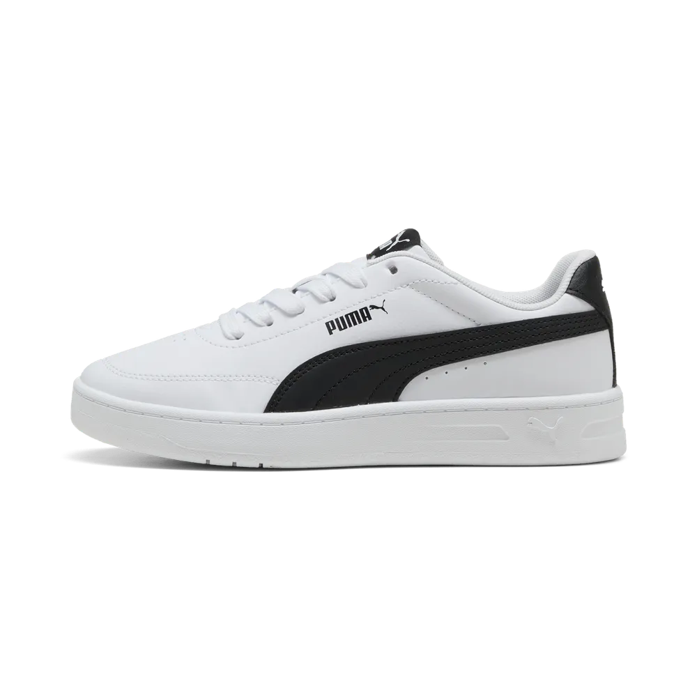 Court Classic Clean Jr - Bianco / Nero