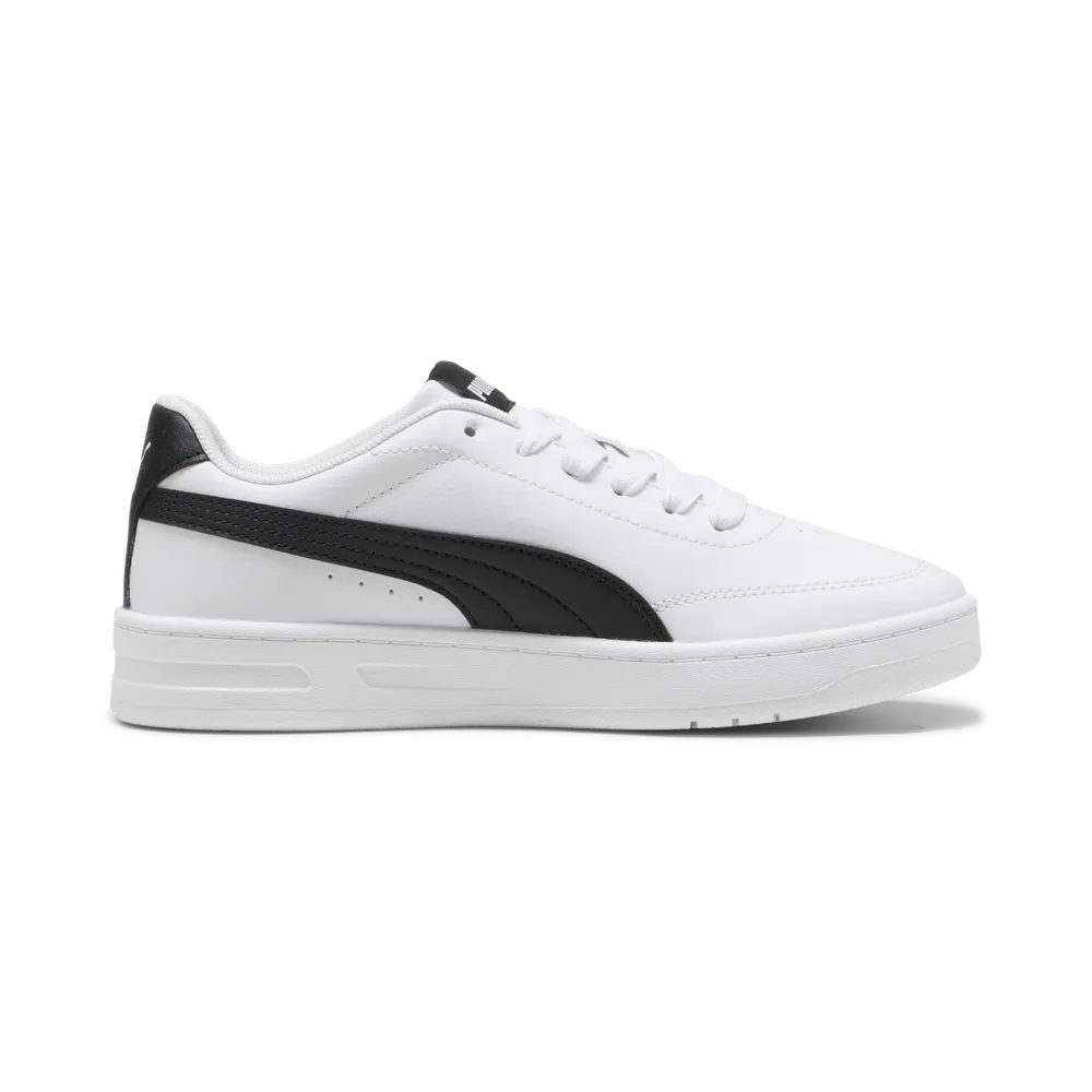 Court Classic Clean Jr - Bianco / Nero