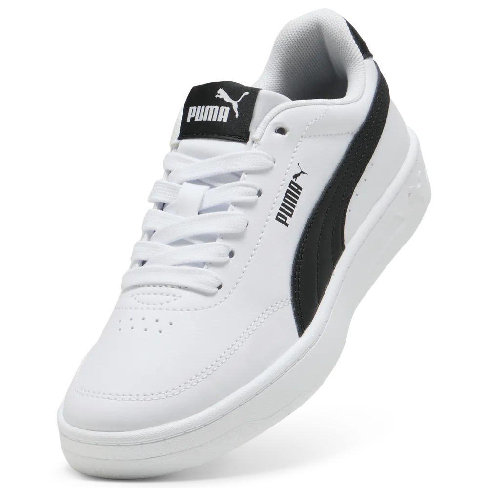 Court Classic Clean Jr - Bianco / Nero
