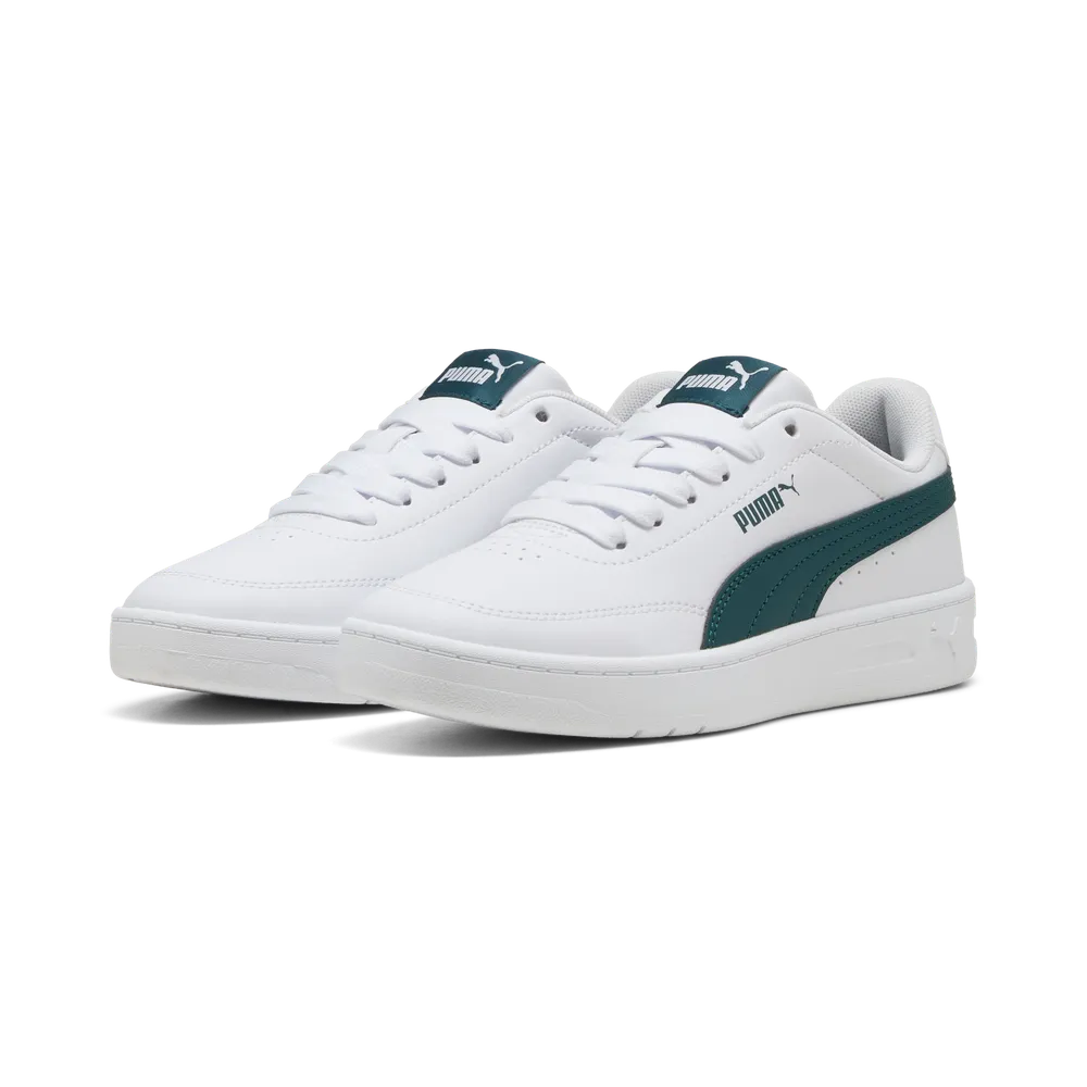 Court Classic Clean Jr - Bianco / Green Terrain