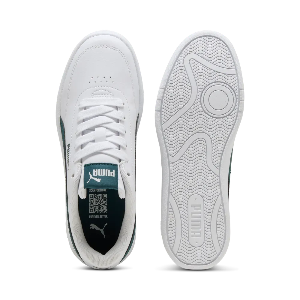 Court Classic Clean Jr - Bianco / Green Terrain