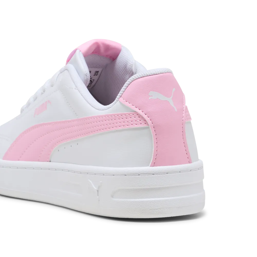 Court Classic Clean Jr - Bianco / Pink Shimmer