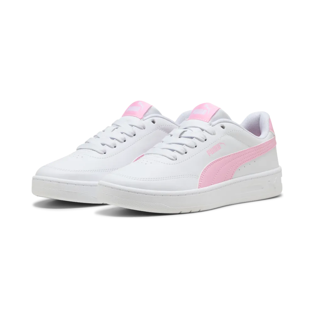 Court Classic Clean Jr - Bianco / Pink Shimmer