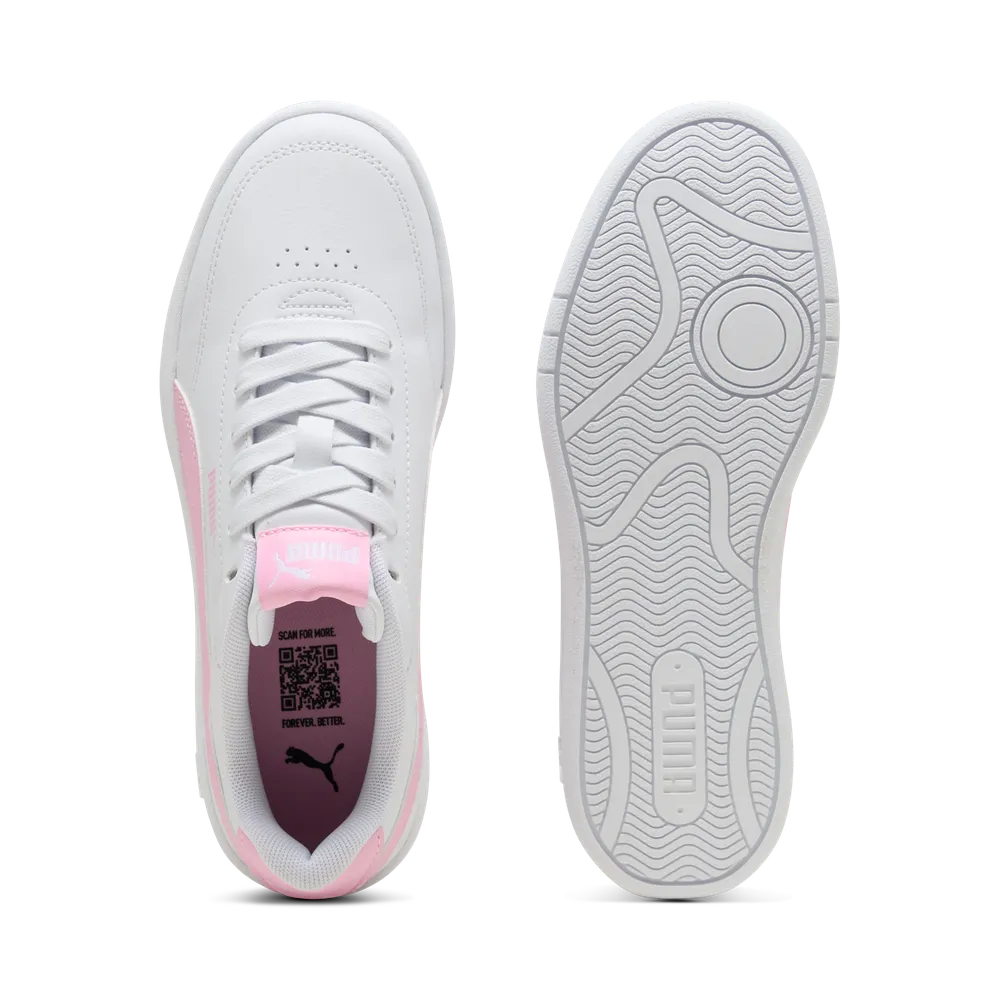 Court Classic Clean Jr - Bianco / Pink Shimmer