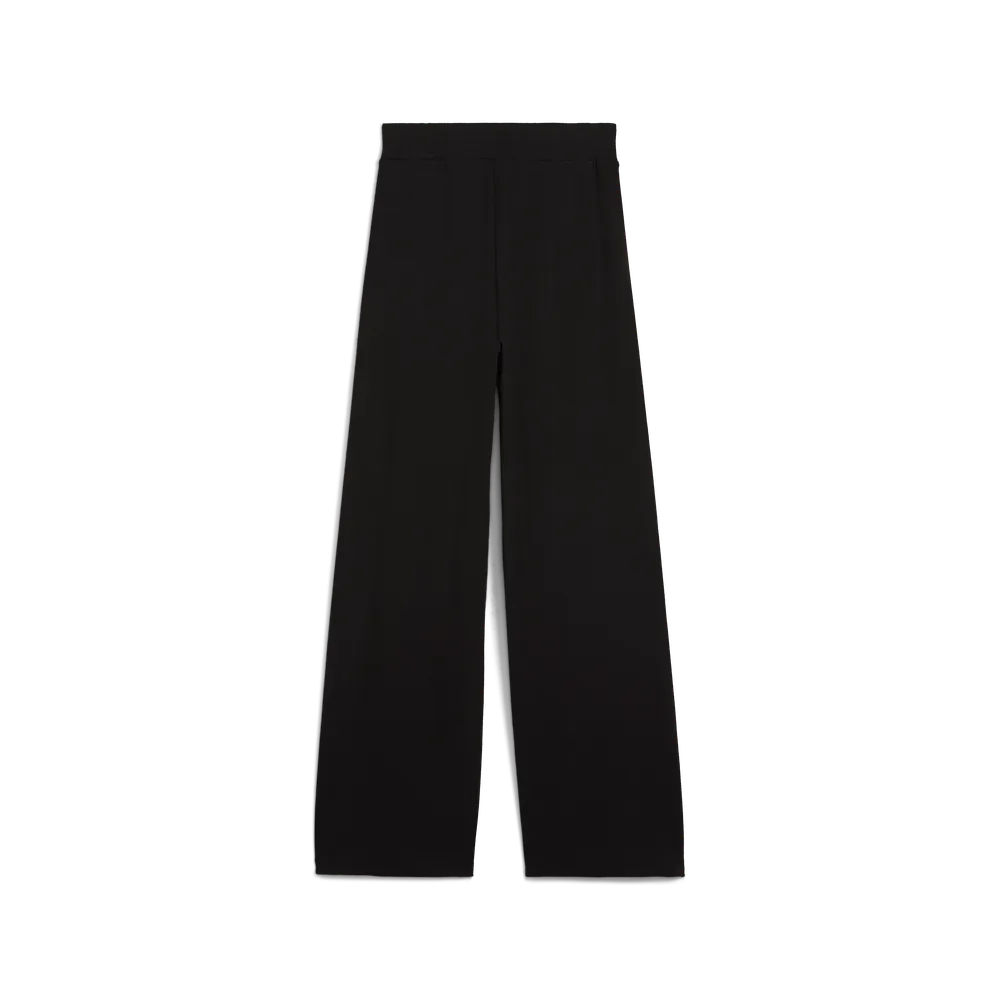 ESS Small No. 1 Logo High-waist Straight Leggings - Nero