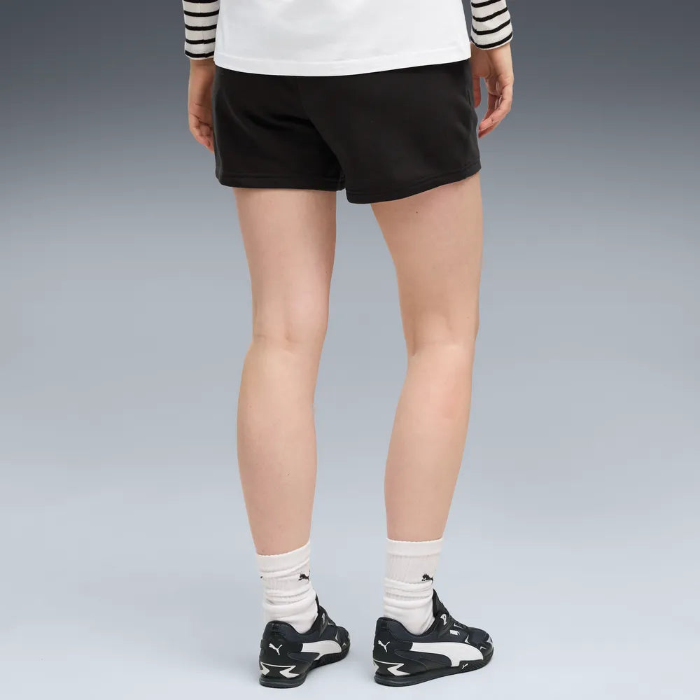 ESS Small No. 1 Logo 5'' High-waist Shorts TR - Nero