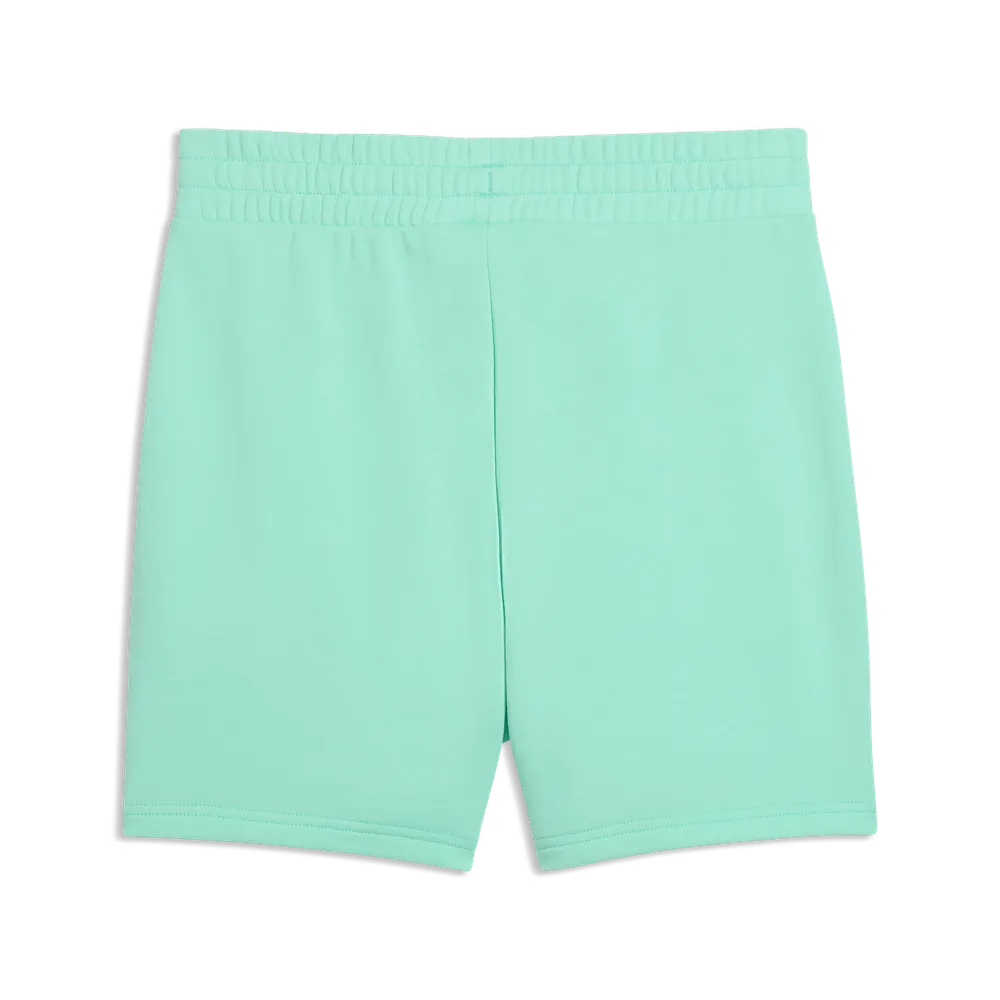 ESS Small No. 1 Logo 5'' High-waist Shorts TR (s) - Mint Jelly