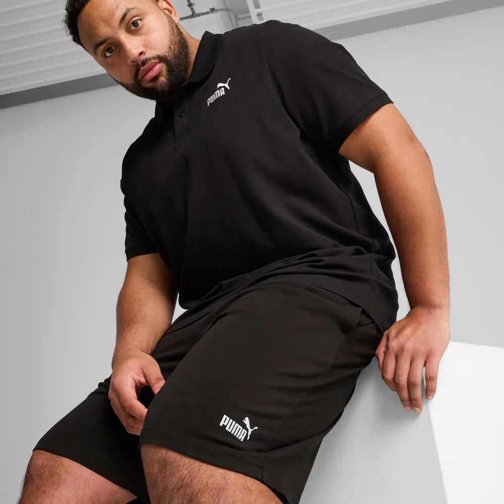ESS No. 1 Logo Jersey Shorts 10'' - Nero