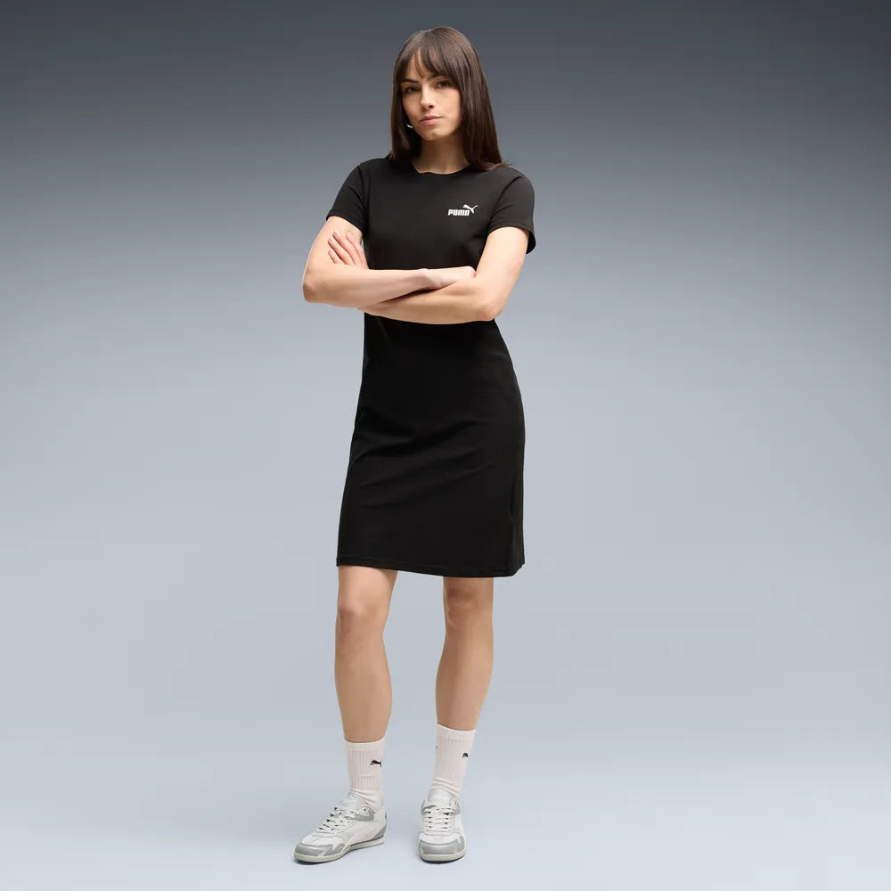 ESS Small No. 1 Logo Slim Dress - Nero