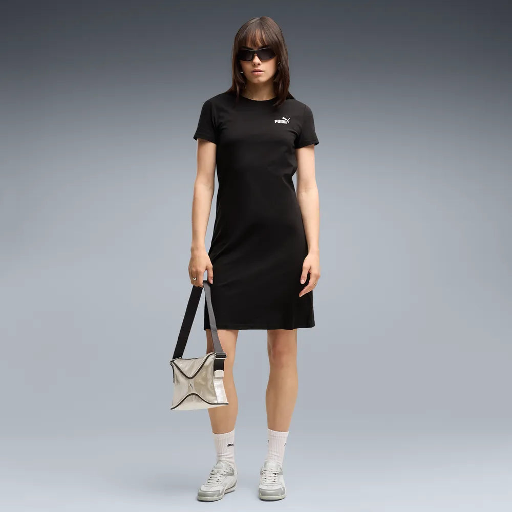 ESS Small No. 1 Logo Slim Dress - Nero