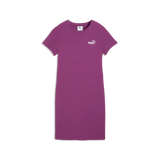 ESS Small No. 1 Logo Slim Dress - Plum Wine