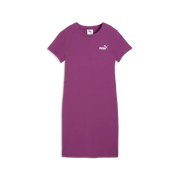 ESS Small No. 1 Logo Slim Dress - Plum Wine