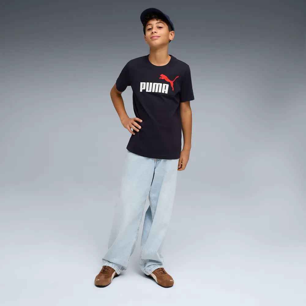 ESS 2 Color No.1 Logo Tee B - New Navy