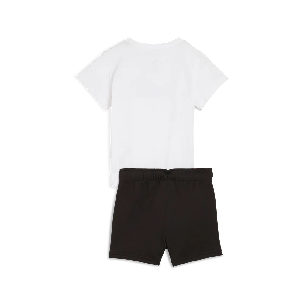 Minicats ESS Tee And Shorts Set INF - Bianco