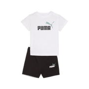 Minicats ESS Tee And Shorts Set INF - Bianco