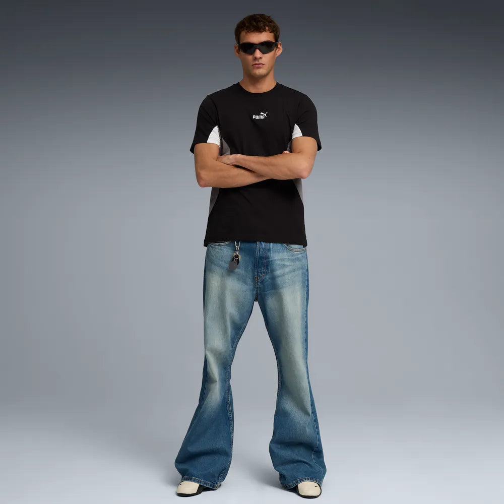ESS Block Tee - Nero