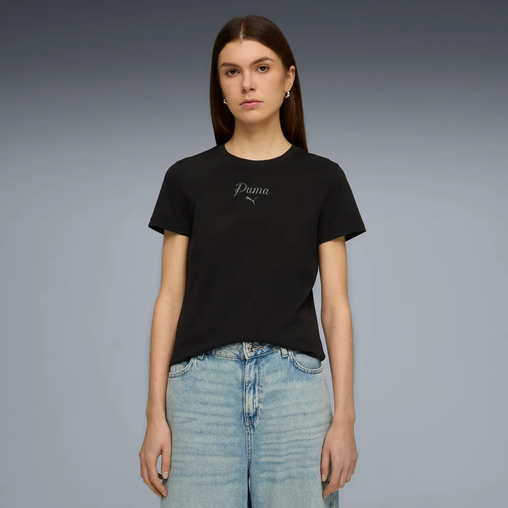 ESS Script Tee - Nero