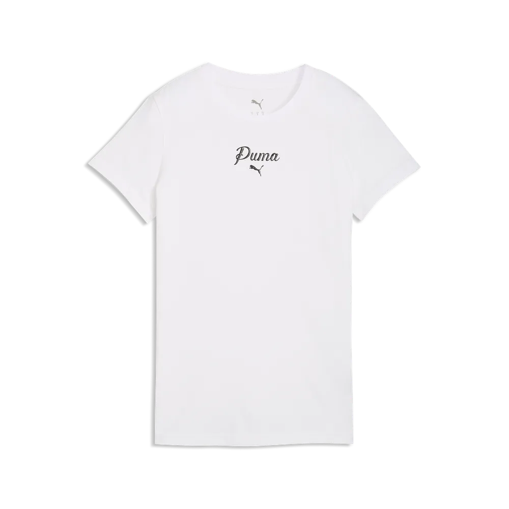 ESS Script Tee - Bianco