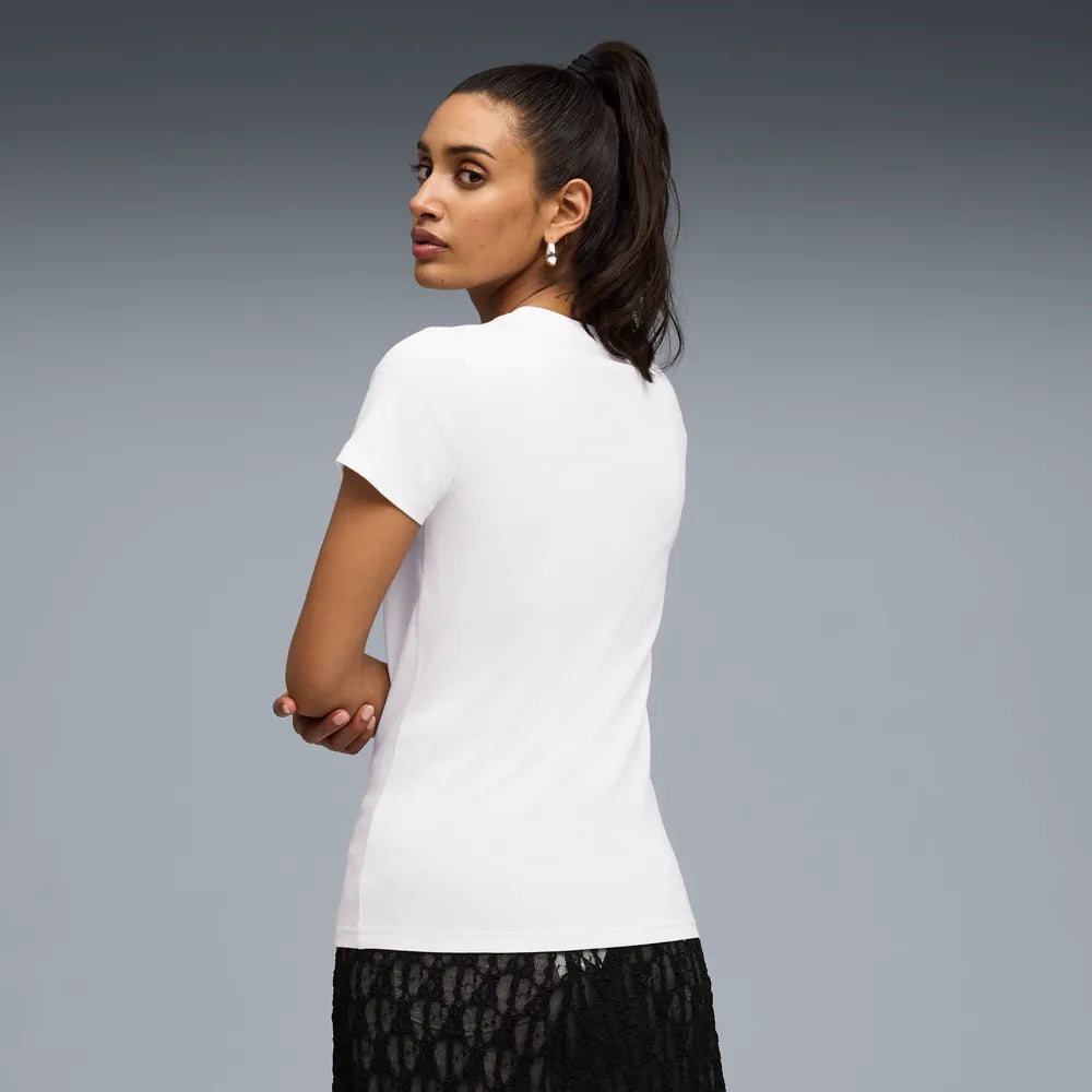 ESS Script Tee - Bianco
